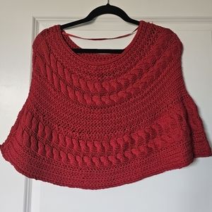NWT Knit Cape